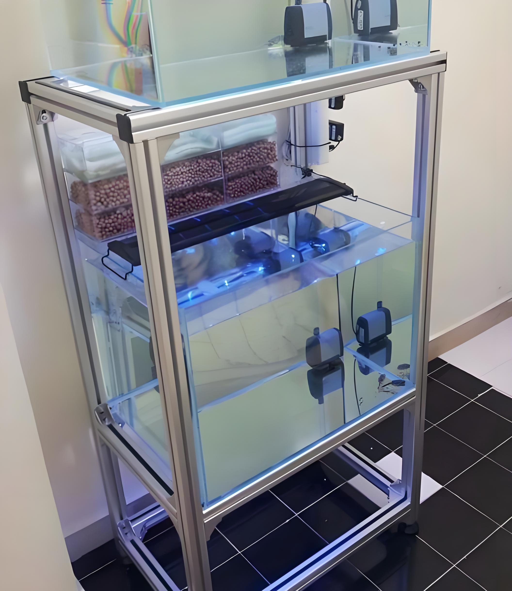 Modulaire aluminium aquariumstandaard Modulaire aluminium aquariumstandaard